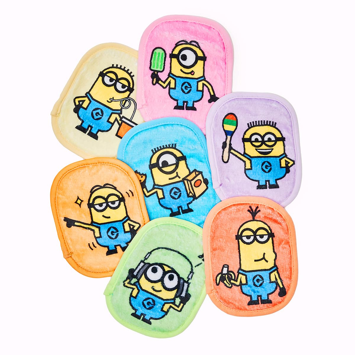 Foto 7 pulgar | Set De Borrado Original De Maquillaje Para 7 Días Con Minions De Agua - Venta Internacional.