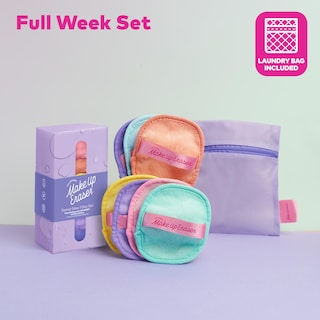 Foto 4 | Set De Borradores De Maquillaje De 7 Días Que Borra Todo El Maquillaje Con Solo Agua - Venta Internacional.