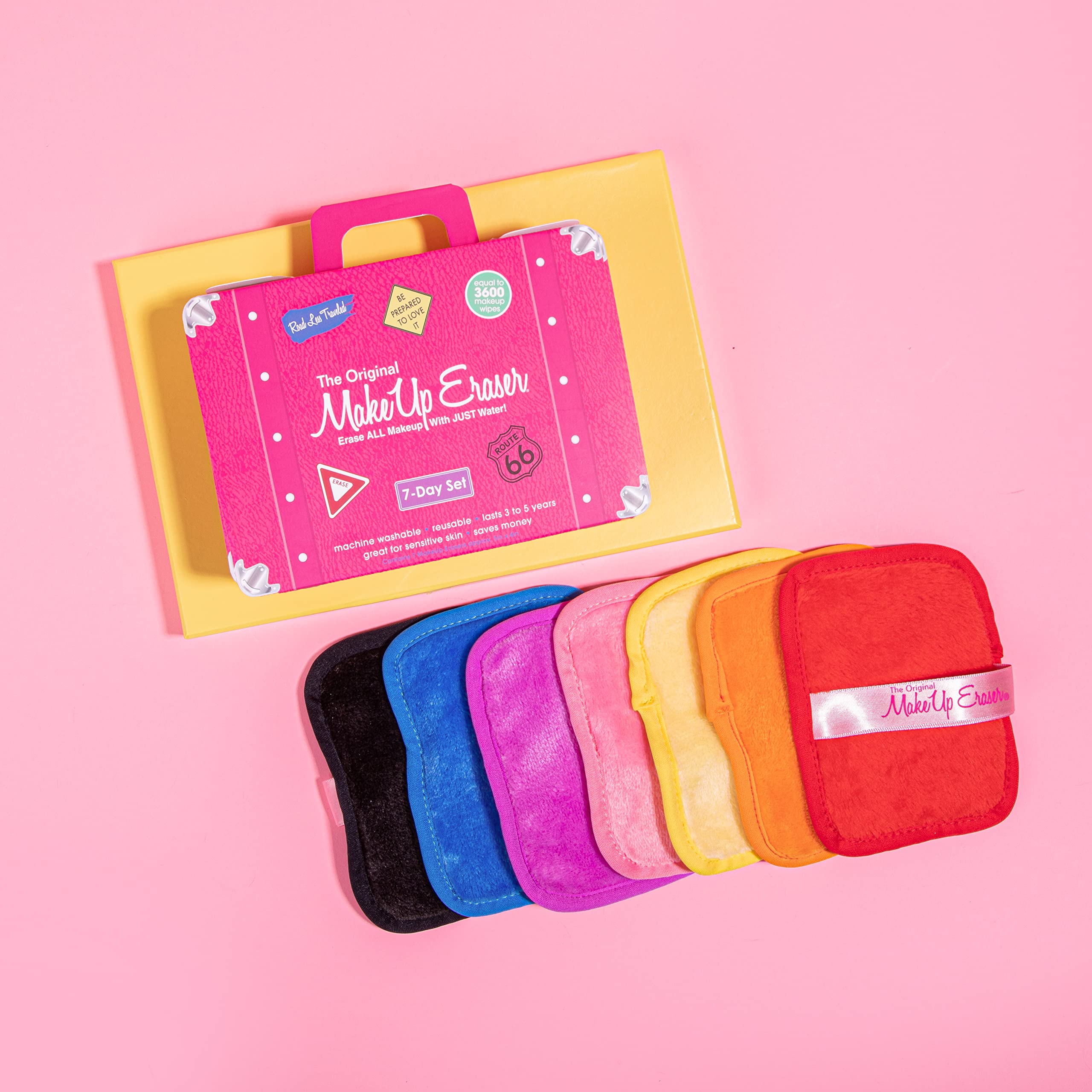 Foto 5 | Set Makeup Eraser De 7 Días Para Viajes Menos Transitados Con Tecnología Smarterase - Venta Internacional.