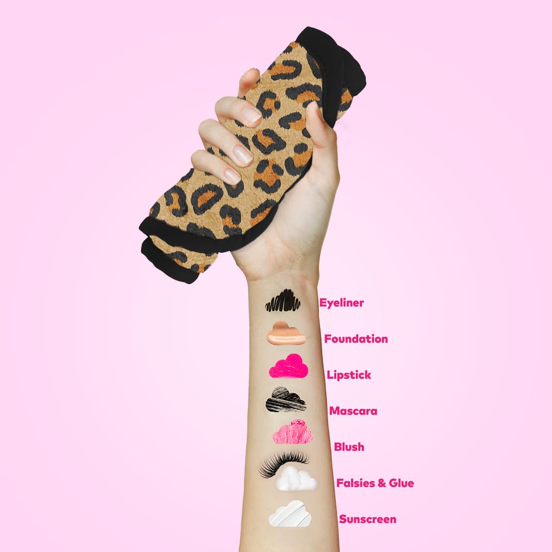 Foto 5 pulgar | Paño Desmaquillante Makeup Eraser Pro Con Estampado De Leopardo - Venta Internacional.