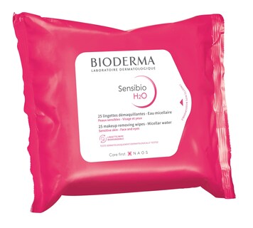 Foto 1 | Toallitas Bioderma Sensibio H2o Biodegradables 25 Unidades - Venta Internacional.
