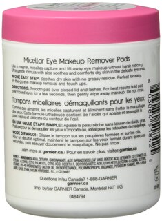 Foto 2 | Almohadillas Desmaquillantes Garnier Micellar, 100 Unidades - Venta Internacional.