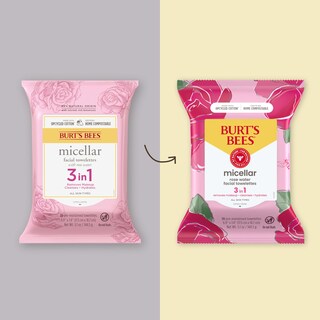 Foto 2 | Toallitas Faciales Burt's Bees Micelares Con Agua De Rosas, 30 Unidades - Venta Internacional.