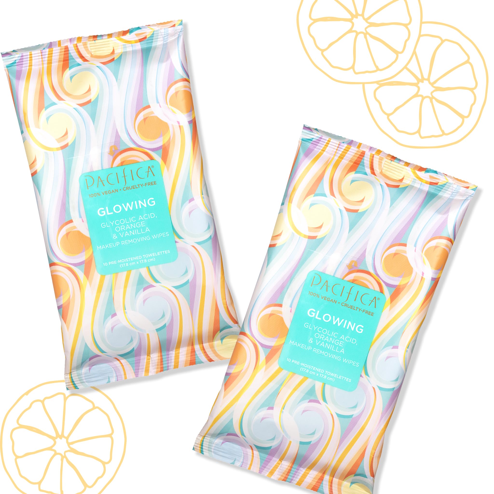 Foto 5 | Toallitas Desmaquillantes Pacifica Beauty Glowing Glicólico Acid - Venta Internacional.