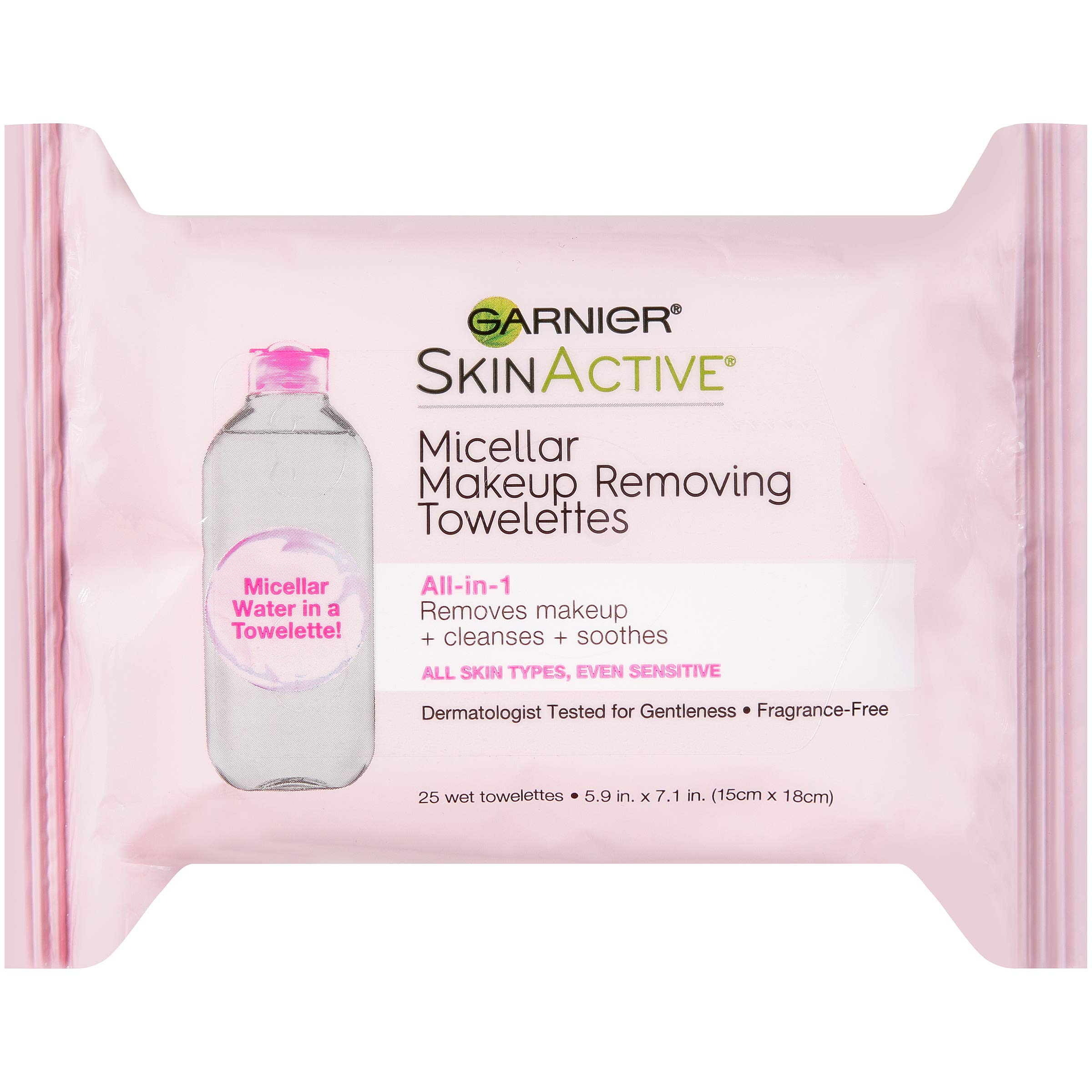 Toallitas Limpiadoras y Desmaquillantes Garnier SkinActive- Venta Internacional