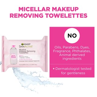 Foto 5 | Toallitas Desmaquillantes Garnier Micellar 25 Toallitas Paquete de 2 - Venta Internacional