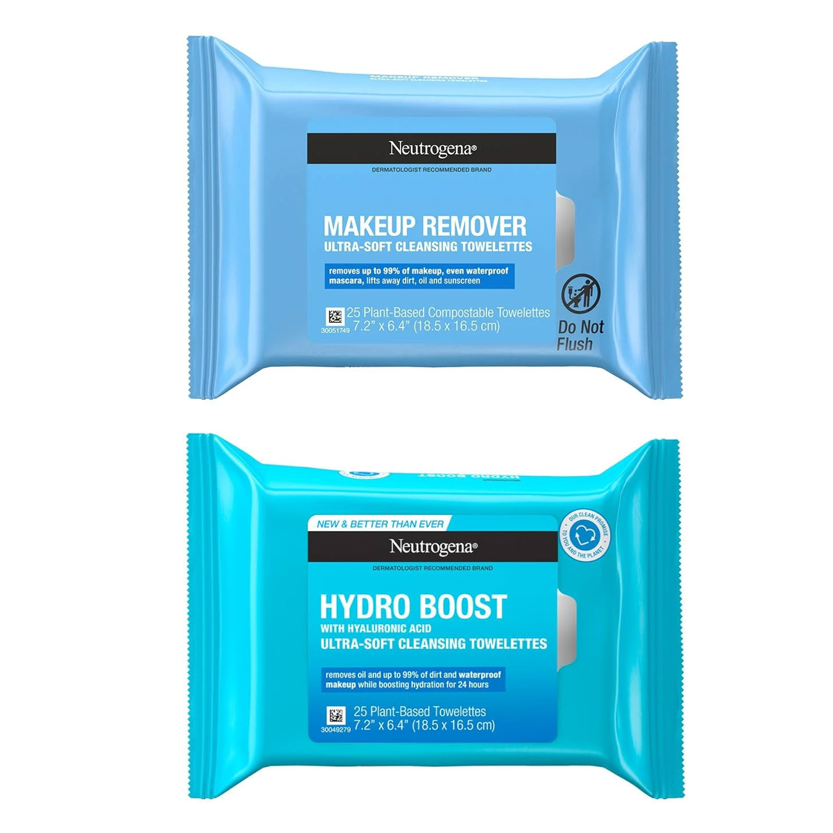Toallitas Desmaquillantes Neutrogena 125 Piezas