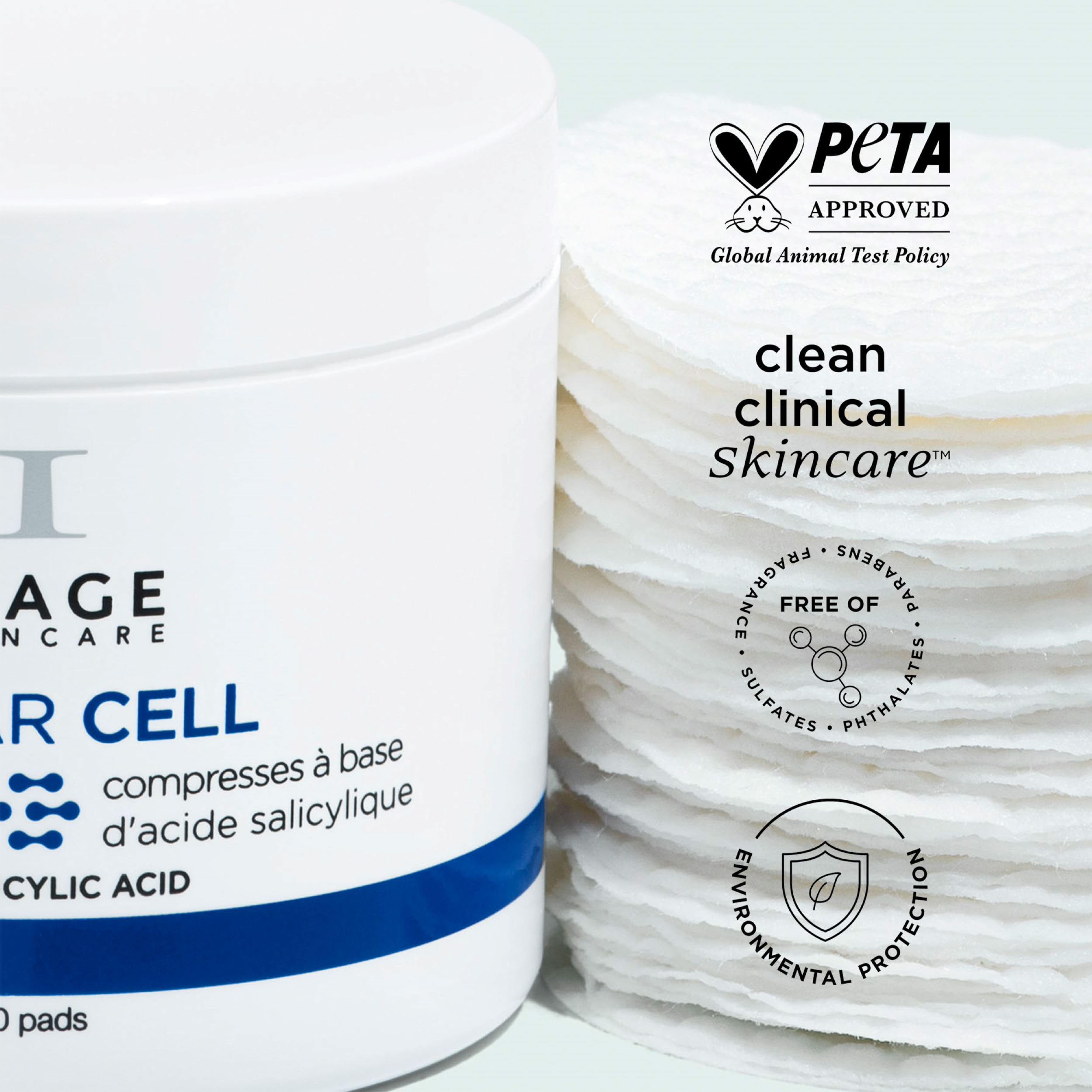 Foto 5 pulgar | Toallitas Exfoliantes Image Skincare Clear Cell Salicylic 60 Pad - Venta Internacional.