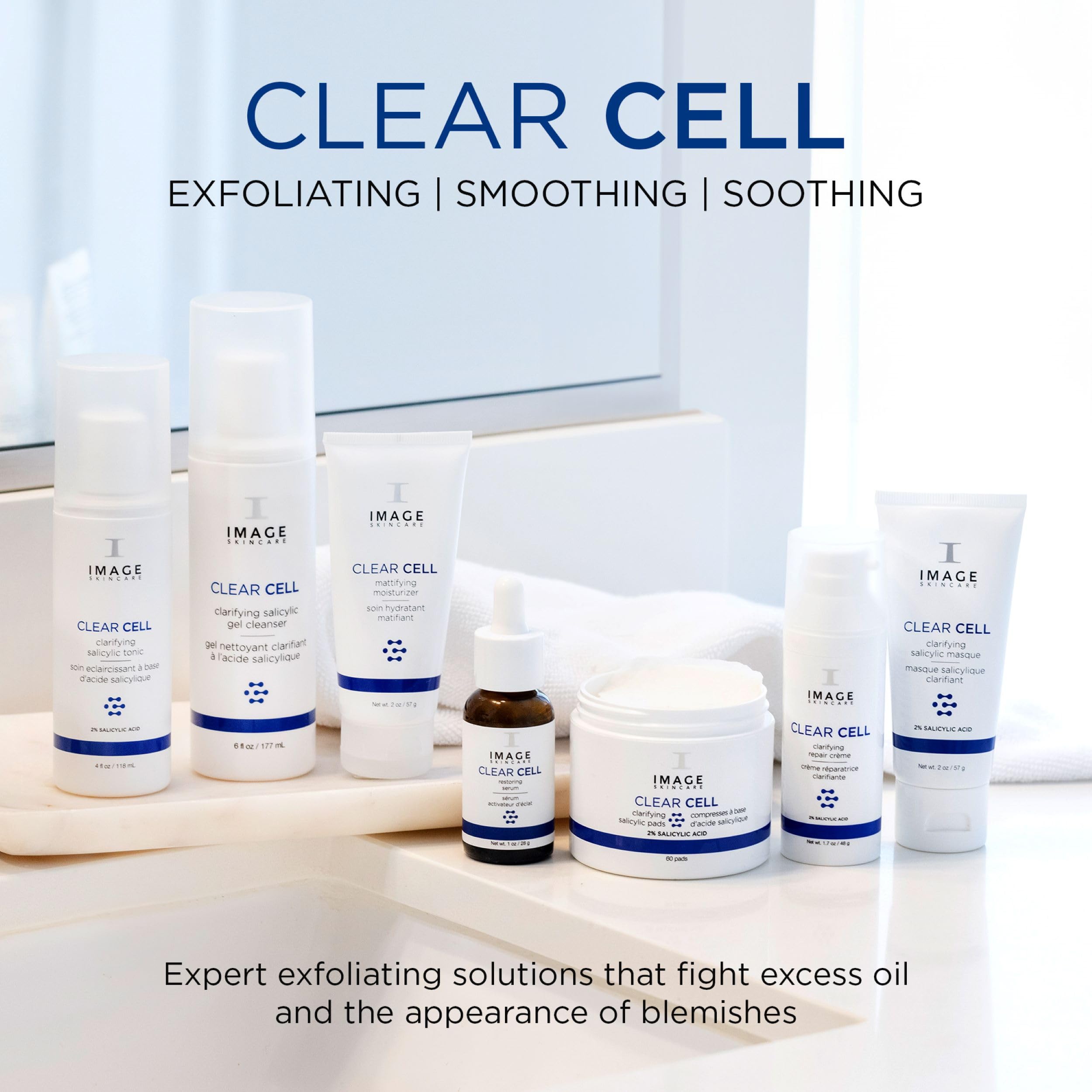 Foto 8 pulgar | Toallitas Exfoliantes Image Skincare Clear Cell Salicylic 60 Pad - Venta Internacional.