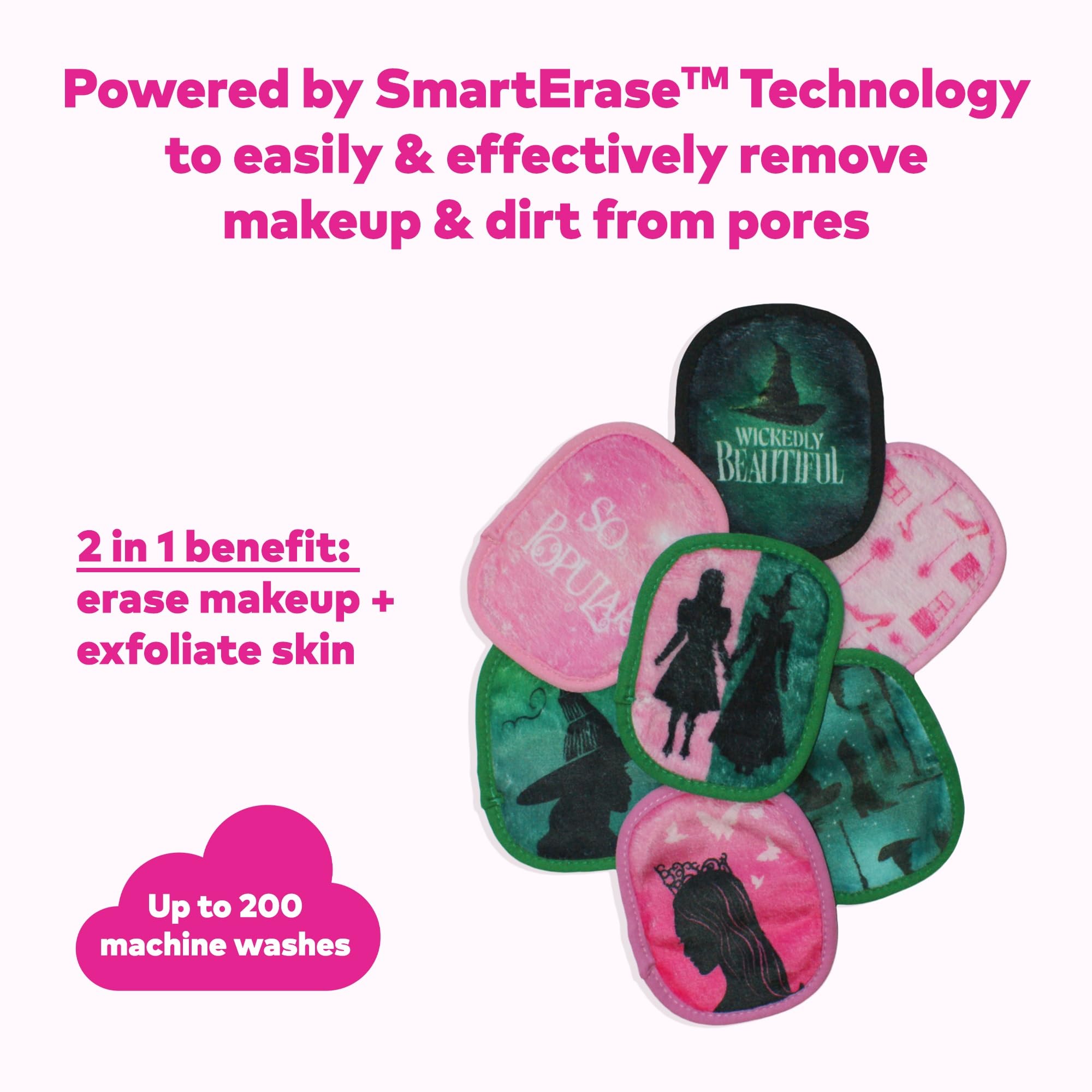 Foto 4 pulgar | Set De Borradores De Maquillaje Para 7 Días Wicked, Borrador De Maquillaje Con Agua, 7 Unidades - Venta Internacional.