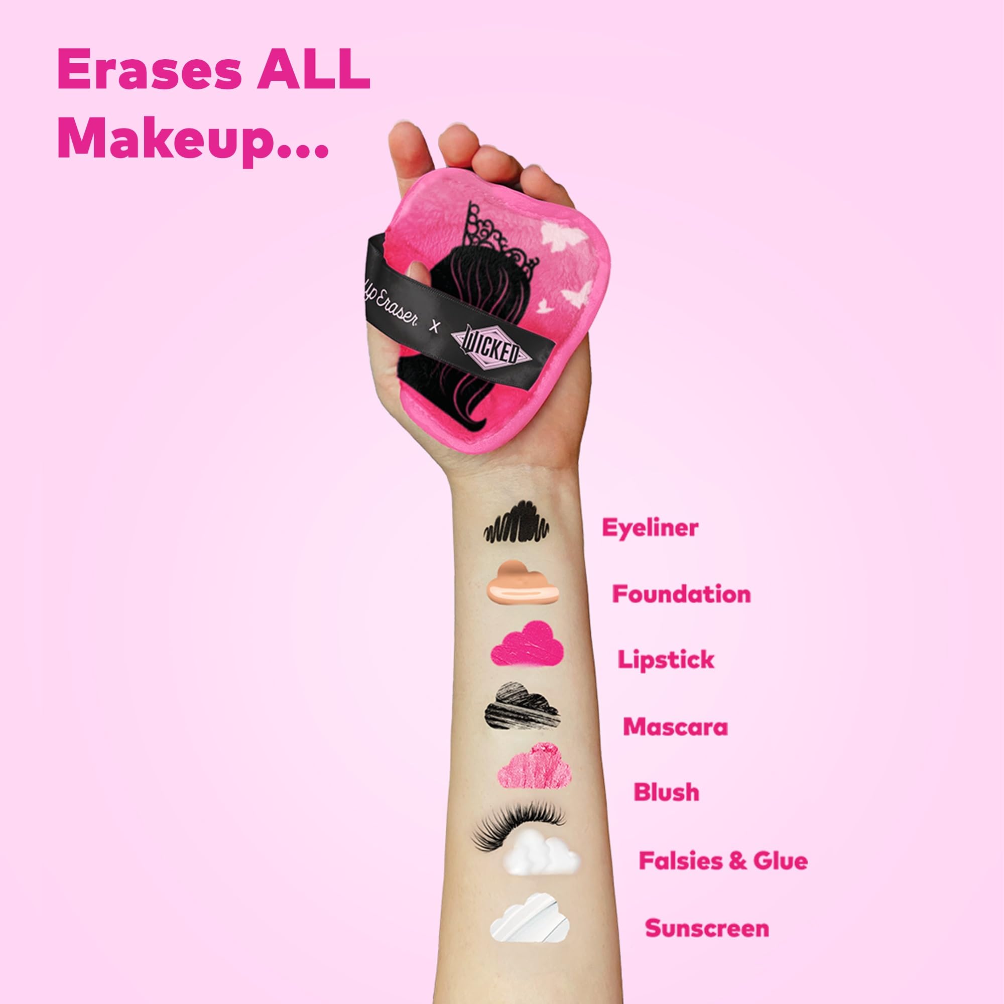 Foto 5 pulgar | Set De Borradores De Maquillaje Para 7 Días Wicked, Borrador De Maquillaje Con Agua, 7 Unidades - Venta Internacional.