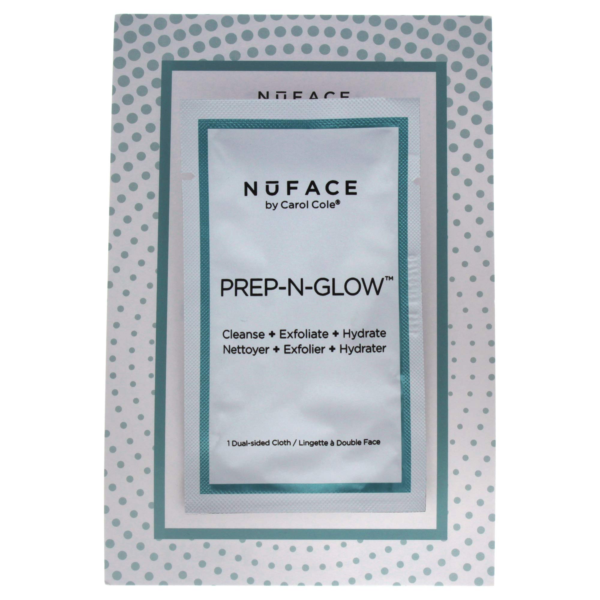 Tamaño De Muestra Del Paquete Individual Prep-n-glow De Cloth Nuface - Venta Internacional.
