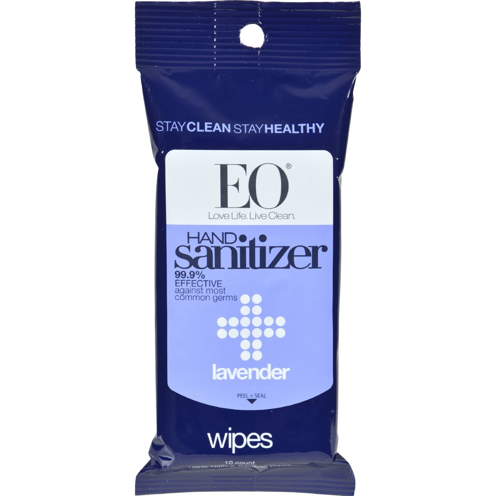 Foto 2 pulgar | Toallitas Desinfectantes Para Manos Eo Products Lavender, 10 Toallitas X 6 - Venta Internacional.