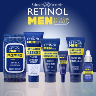 Foto 7 | Toallitas Húmedas Con Retinol Para Hombre, Envueltas Individualmente Con Agua Micelar - Venta Internacional.