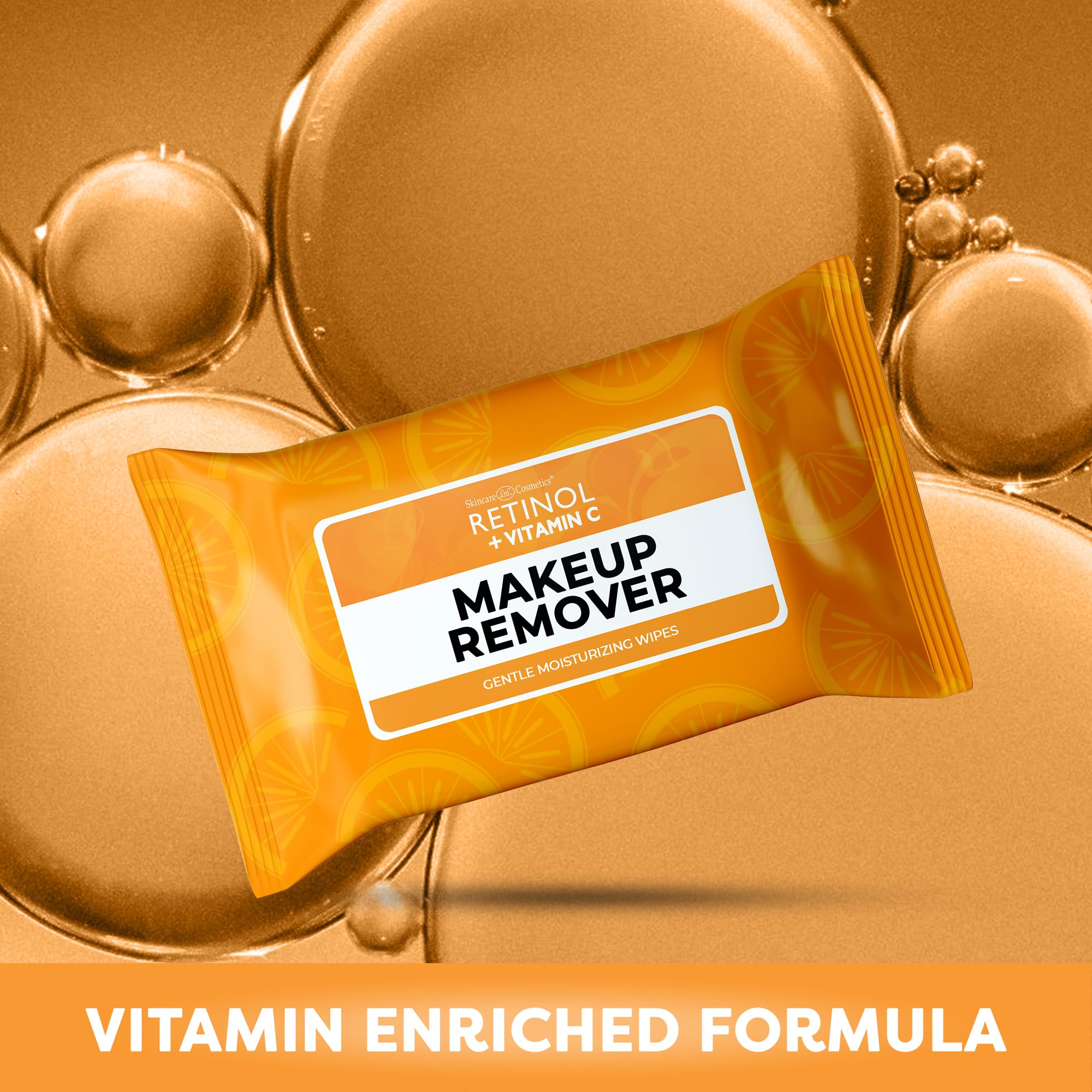 Foto 7 pulgar | Toallitas Desmaquillantes Con Retinol Y Vitamina C, 30 Unidades, Tamaño De Viaje - Venta Internacional.