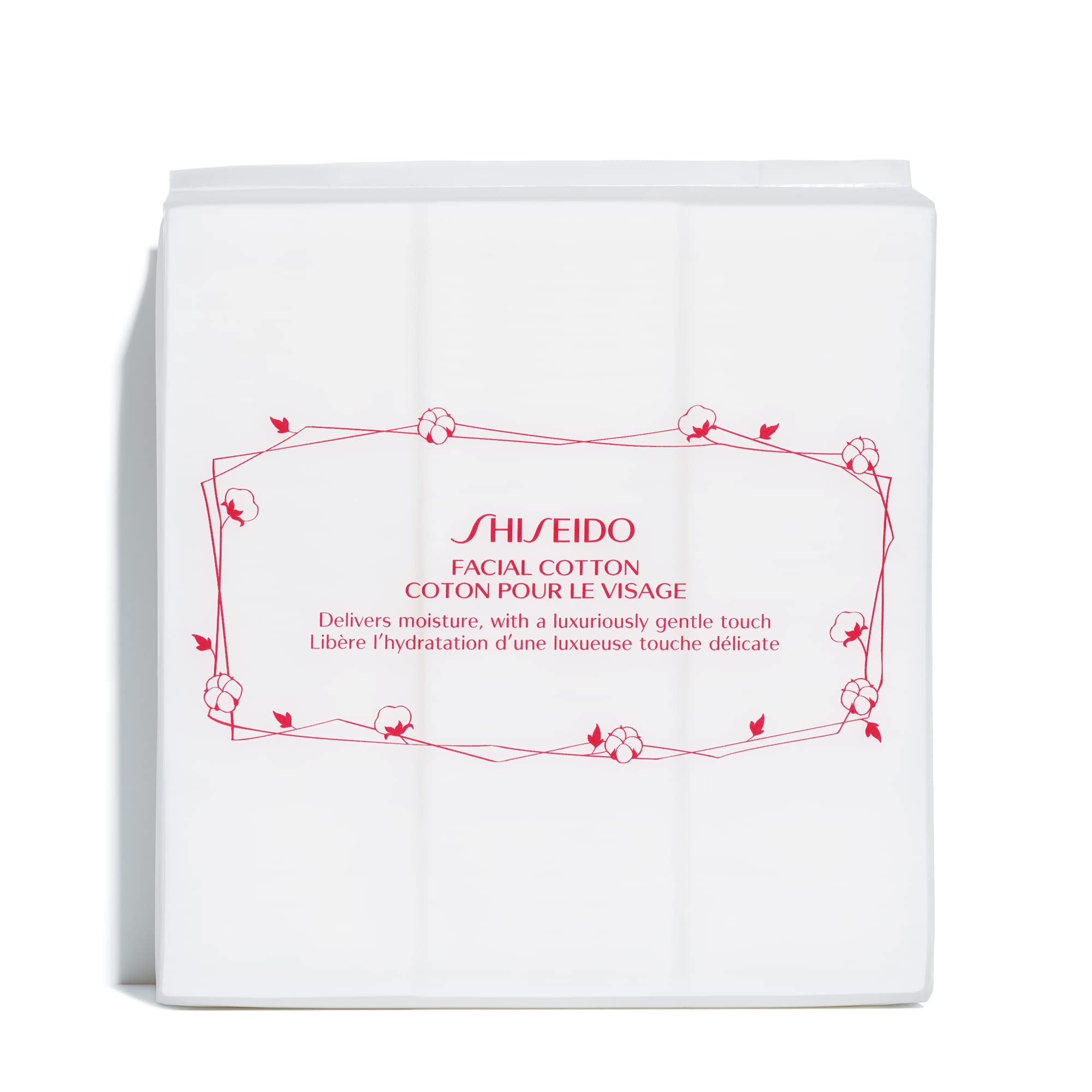 Foto 1 | Almohadillas Faciales De Algodón Shiseido 165 Cuadrados, 100% Naturales, Suaves - Venta Internacional.