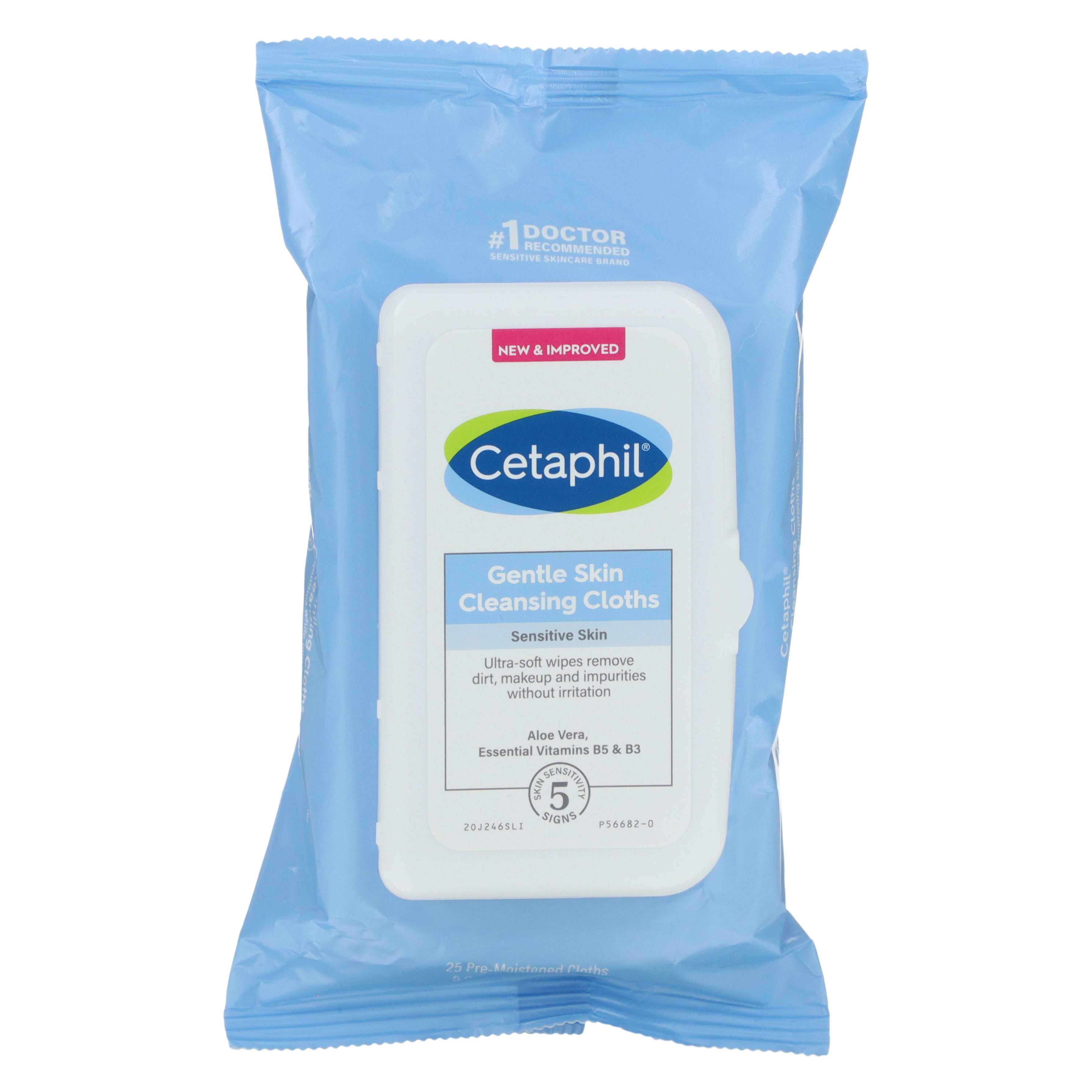 Paños Limpiadores De Piel Cetaphil Gentle Fragrance Free 25 Unidades - Venta Internacional.