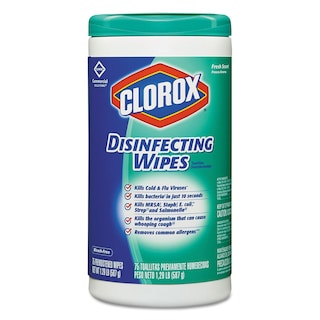 Foto 1 | Toallitas Desinfectantes Clorox Fresh Scent 75 Toallitas/bote De 6 Cajas - Venta Internacional.