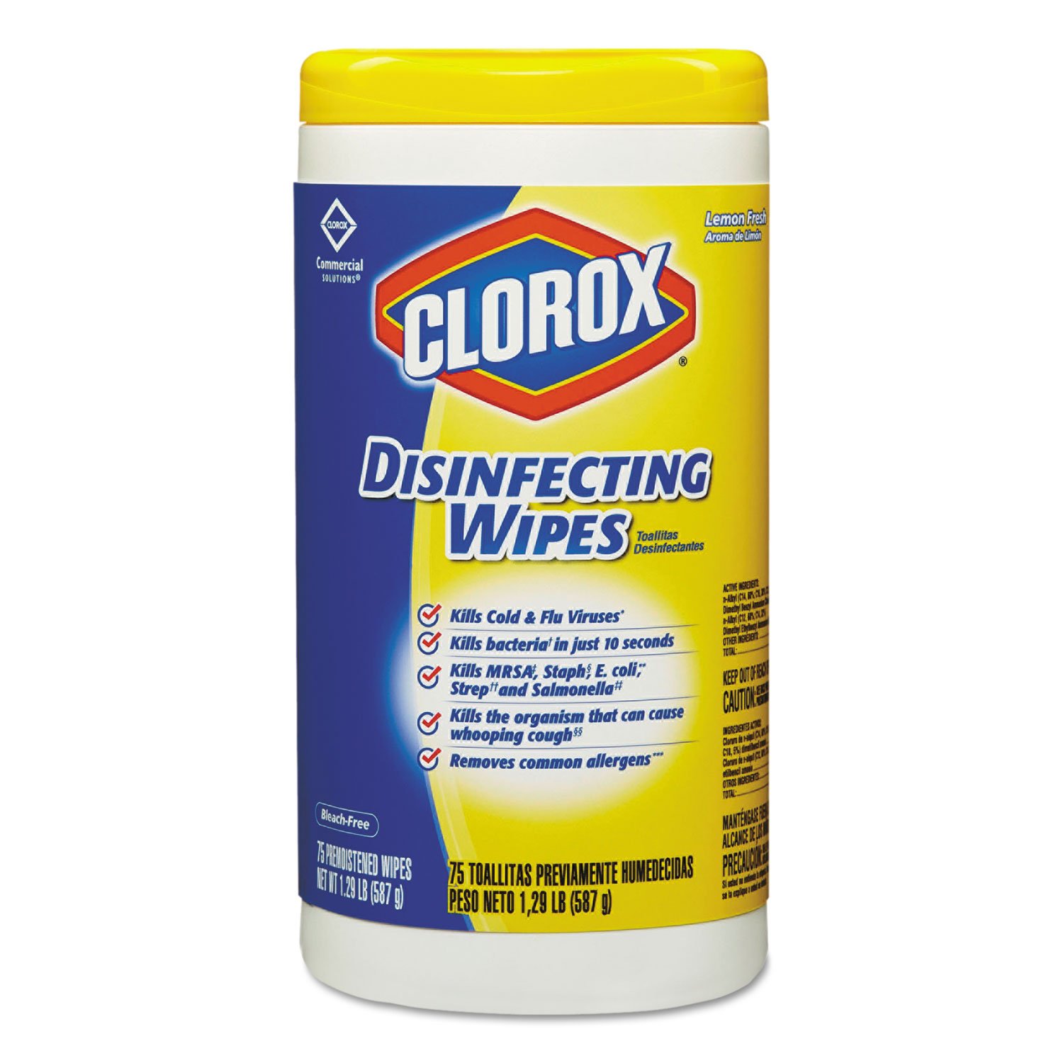 Foto 4 pulgar | Toallitas Desinfectantes Clorox Fresh Scent 75 Toallitas/bote De 6 Cajas - Venta Internacional.