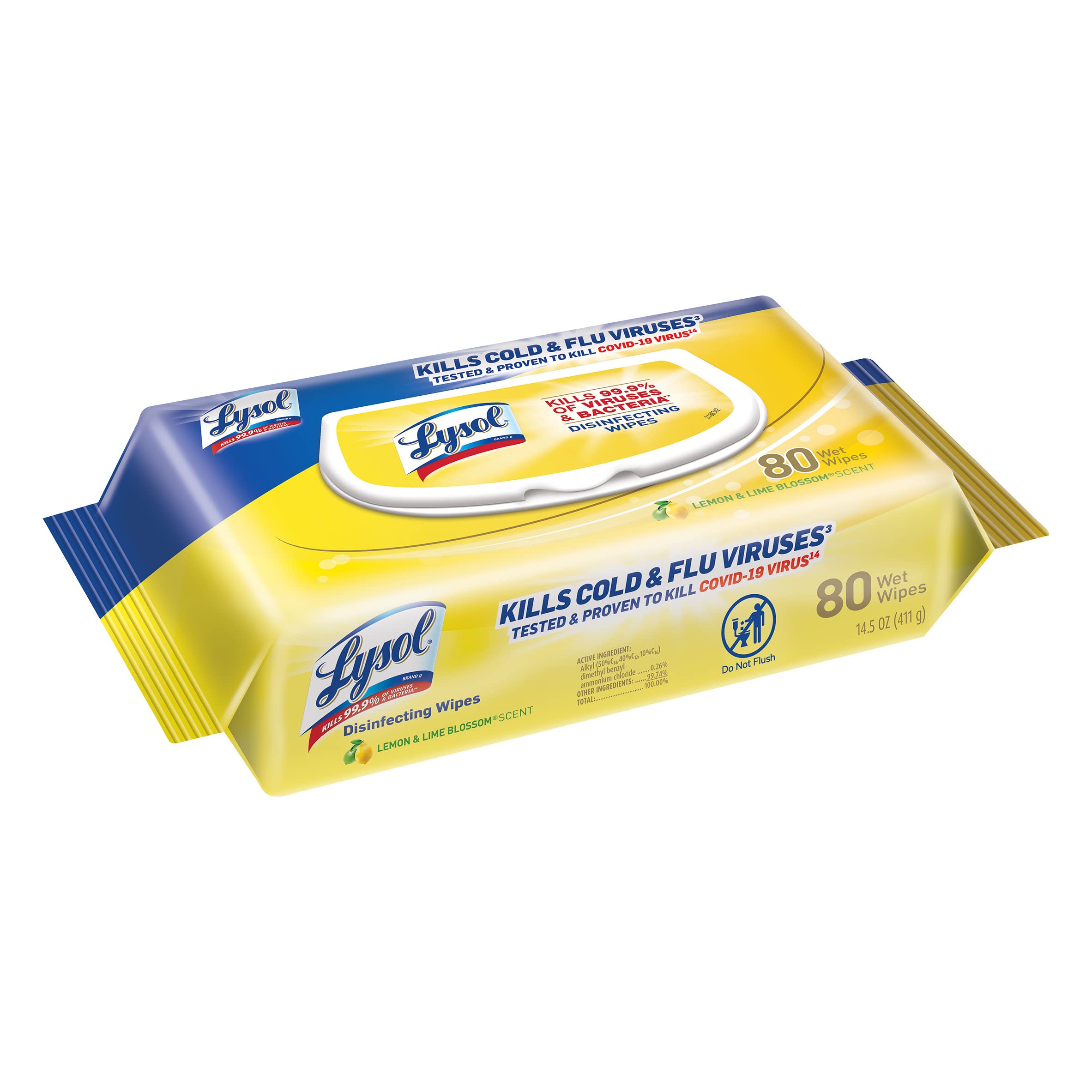 Foto 2 pulgar | Toallitas Desinfectantes Lysol Handi-pack Brighter Horizon 320 Unidades X 4 - Venta Internacional.
