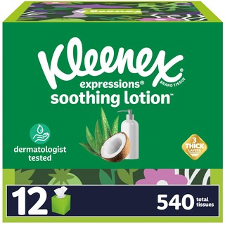 Foto 1 | Loción Calmante Kleenex Expressions De Facial Tissue 45 Hojas - Venta Internacional.
