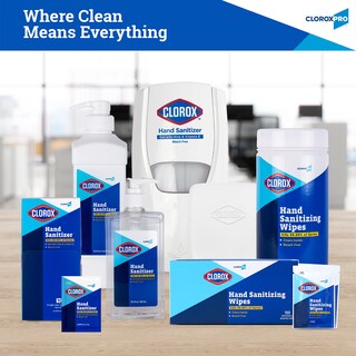 Foto 5 | Toallitas Para Manos Clorox Pro 270 Sin Alcohol Con Recipiente Resellable Bzk - Venta Internacional.