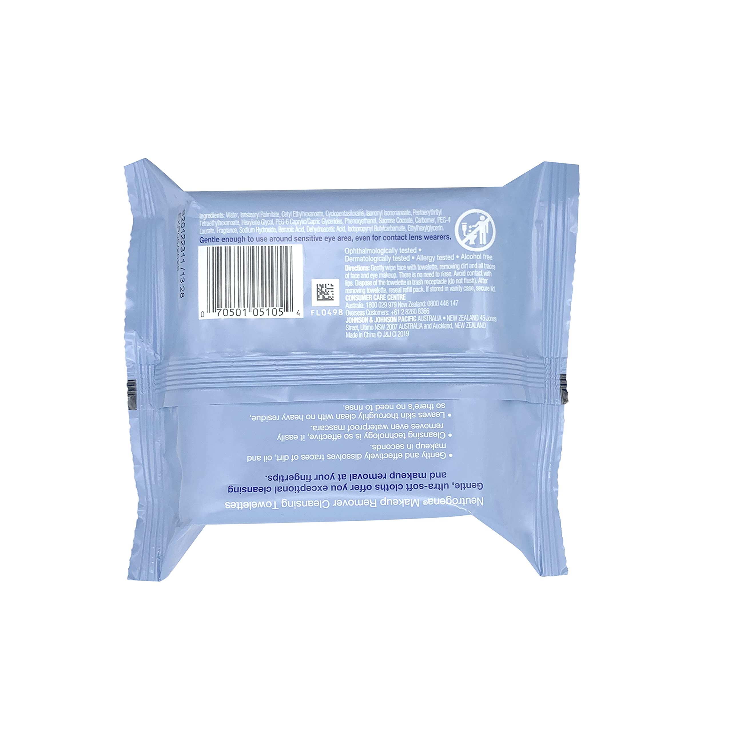 Foto 4 pulgar | Toallitas Desmaquillantes Neutrogena  Recambio  25 Unidades X 4 - Venta Internacional.