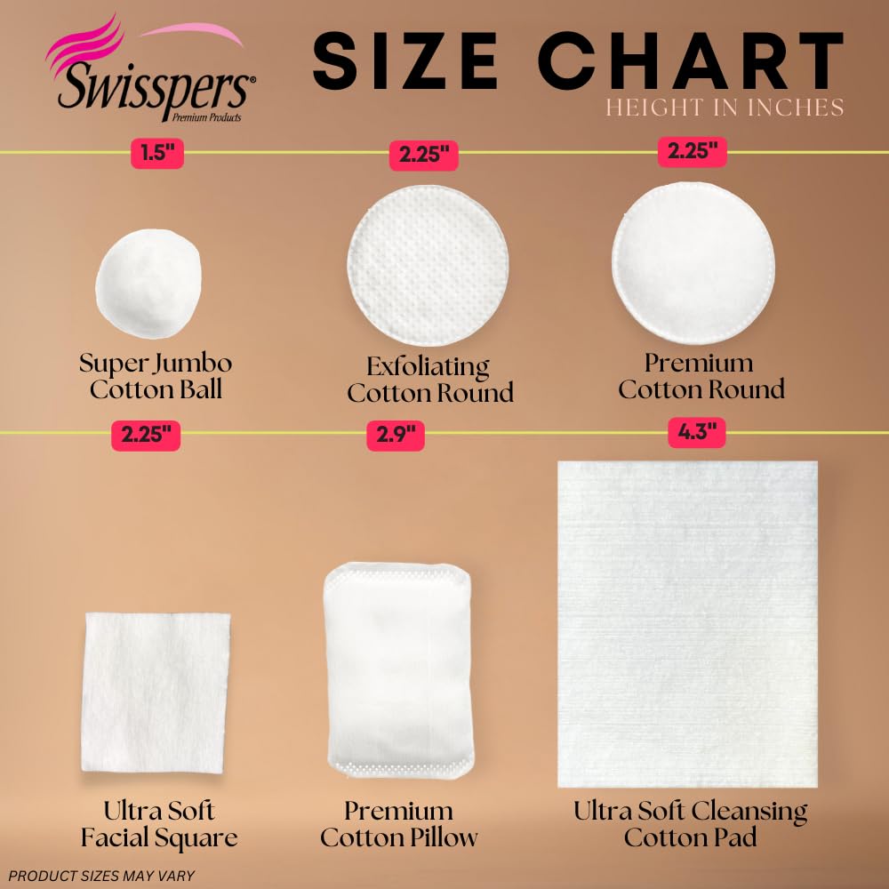 Foto 6 pulgar | Exfoliante Cotton Rounds Swisspers Premium  80 Unidades  X3 - Venta Internacional.