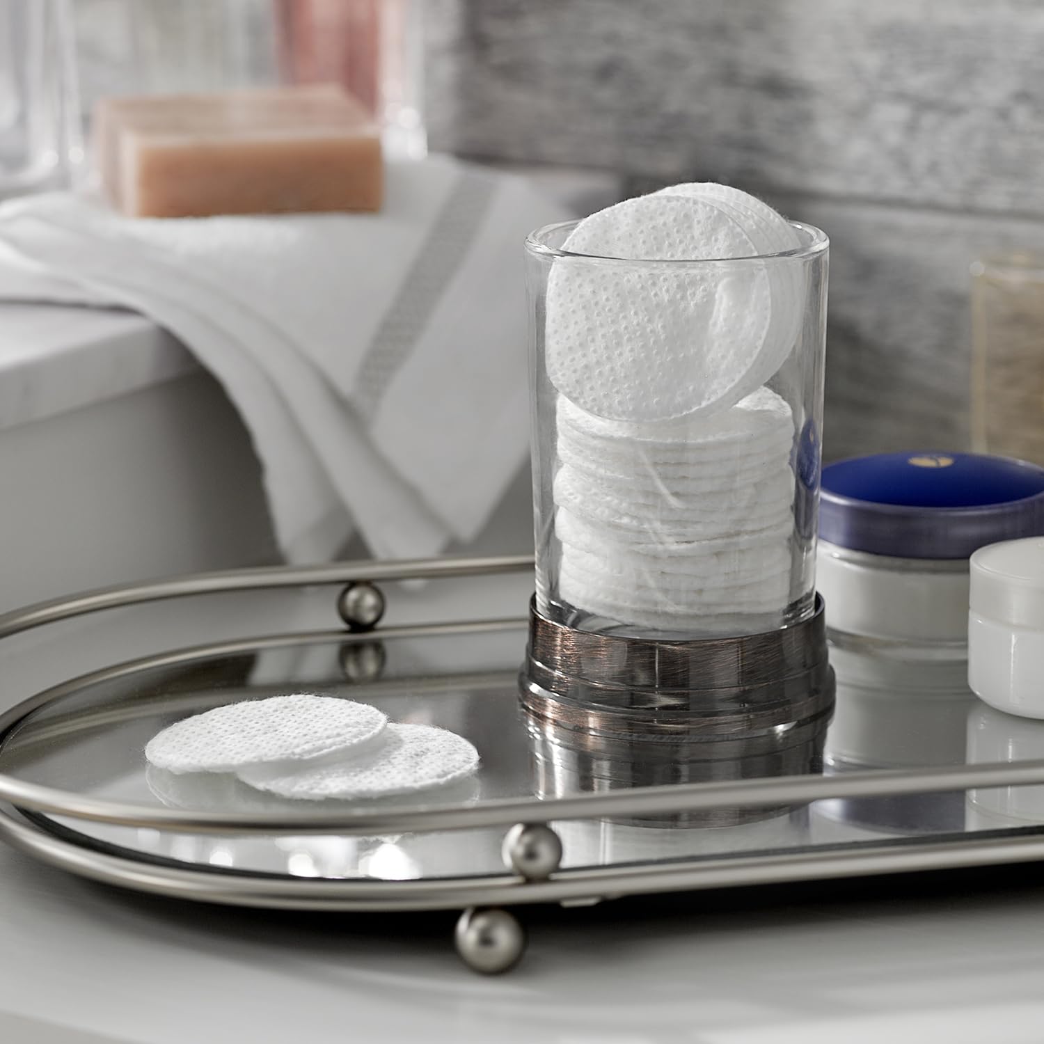Foto 7 pulgar | Exfoliante Cotton Rounds Swisspers Premium  80 Unidades  X3 - Venta Internacional.