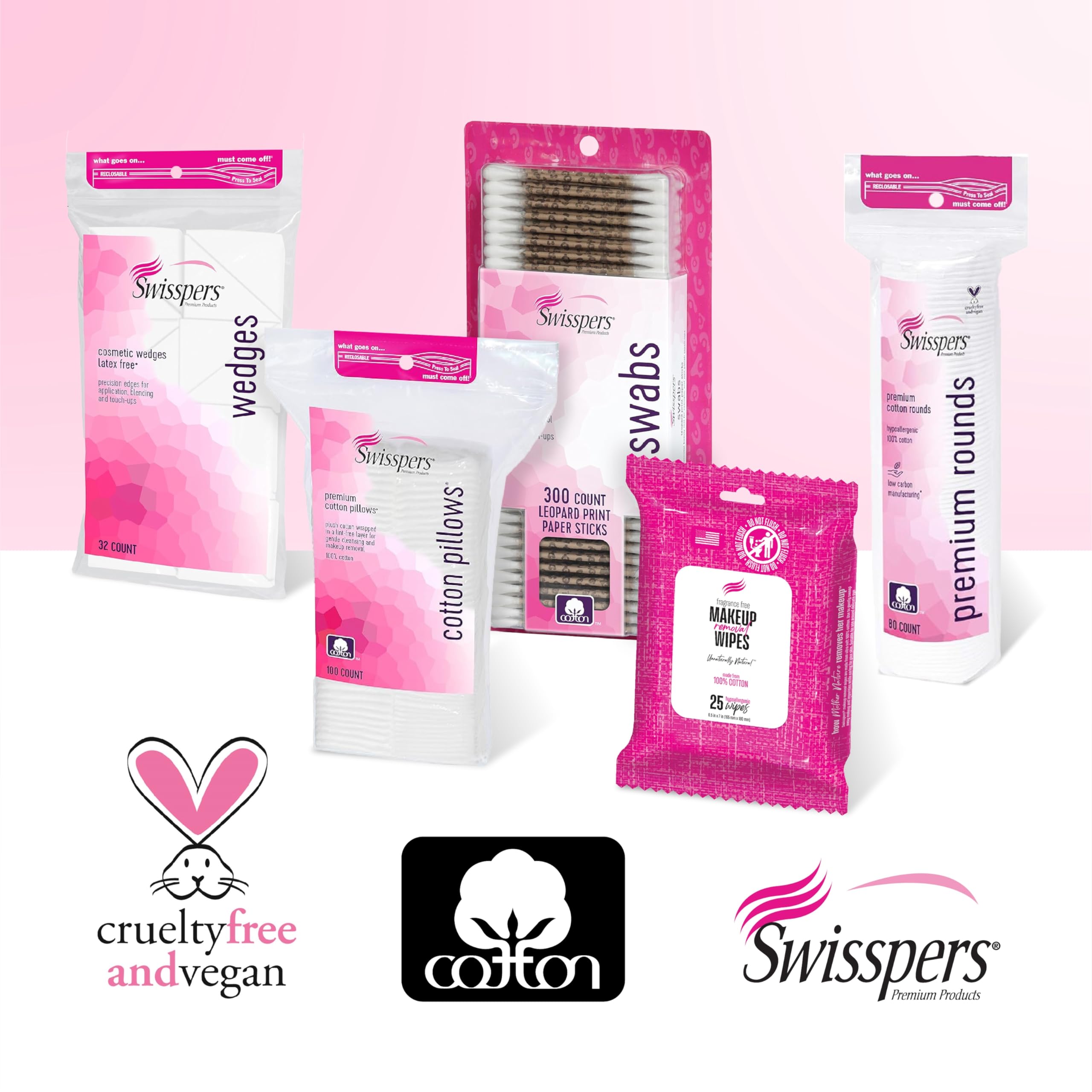 Foto 8 pulgar | Exfoliante Cotton Rounds Swisspers Premium  80 Unidades  X3 - Venta Internacional.
