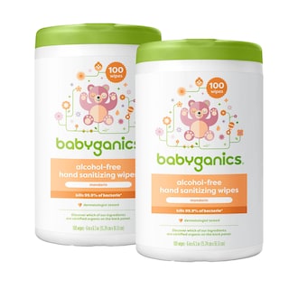 Foto 1 | Toallitas Desinfectantes Para Manos Babyganics Sin Alcohol 200 Unidades - Venta Internacional.
