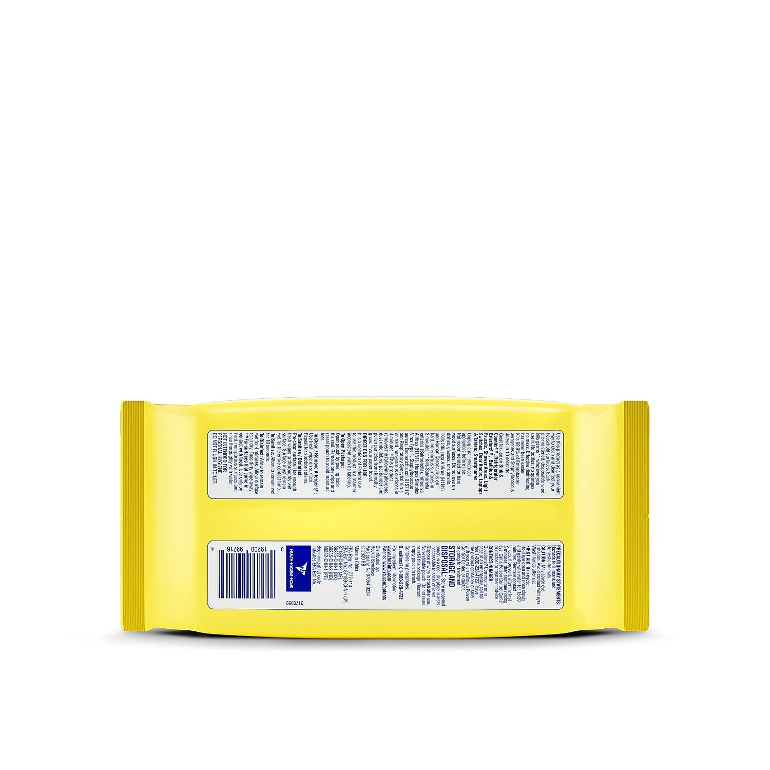 Foto 6 pulgar | Toallitas Desinfectantes Lysol Lemon & Lime Blossom  80 Unidades - Venta Internacional.