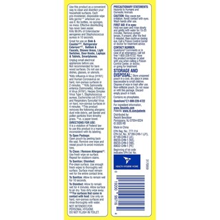Foto 6 | Toallitas Desinfectantes Lysol Lemon & Lime Blossom 80 Unidades - Venta Internacional.