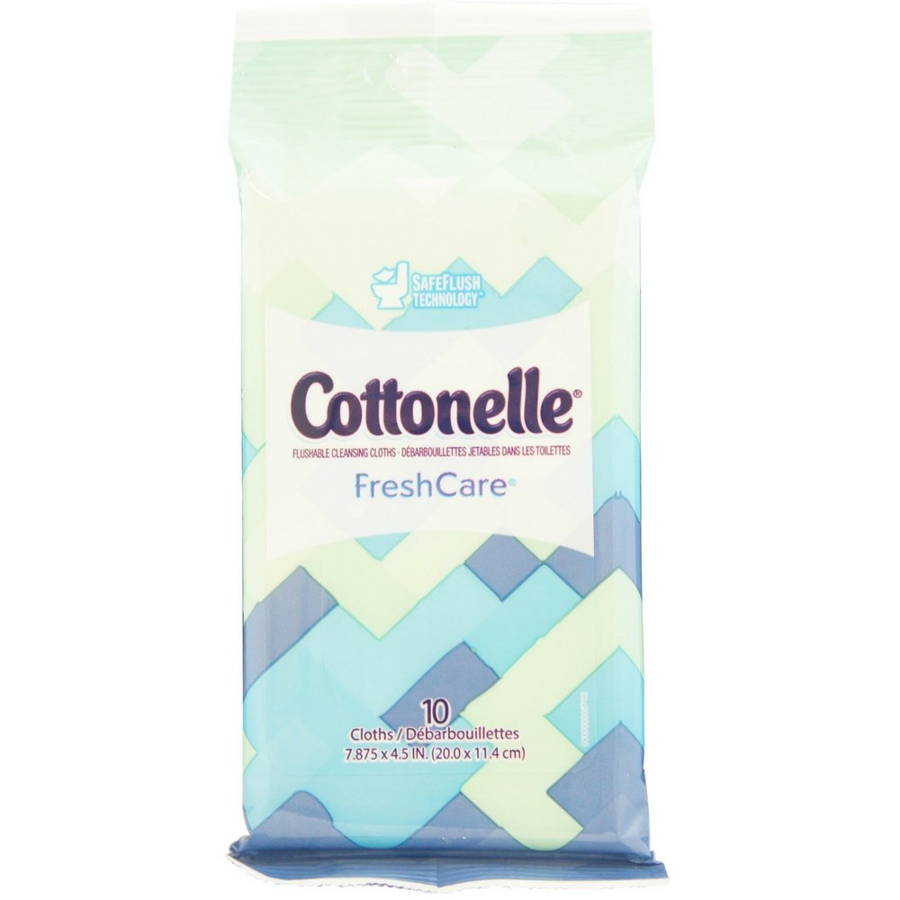 Foto 2 pulgar | Paños Limpiadores Desechables Cottonelle Fresh Care  10 Hojas - Venta Internacional.