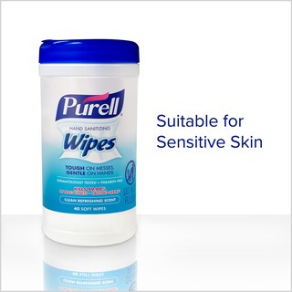 Foto 6 | Toallitas Desinfectantes Para Manos Purell Clean Refreshing Scent 40x6 - Venta Internacional.