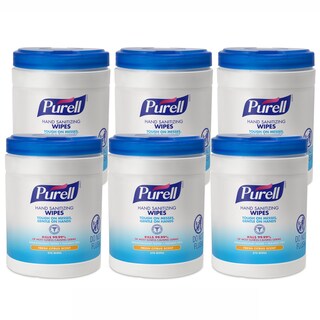 Foto 1 | Toallitas Desinfectantes Para Manos Purell Fresh Citrus Scent 270 Unidades X6 - Venta Internacional.