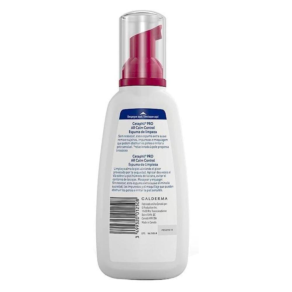 Foto 3 pulgar | Espuma de Limpieza Cetaphil Pro Ar Calm Control 236 ML
