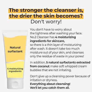 Foto 5 | Foam Cleanser Numbuzin No.2 Deep Clean Fresh Cream Cleanser - Venta Internacional.