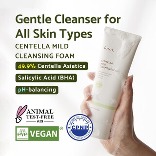 Foto 2 | Limpiador Facial Espumoso Iunik Centella Mild Con Centella 49% - Venta Internacional.