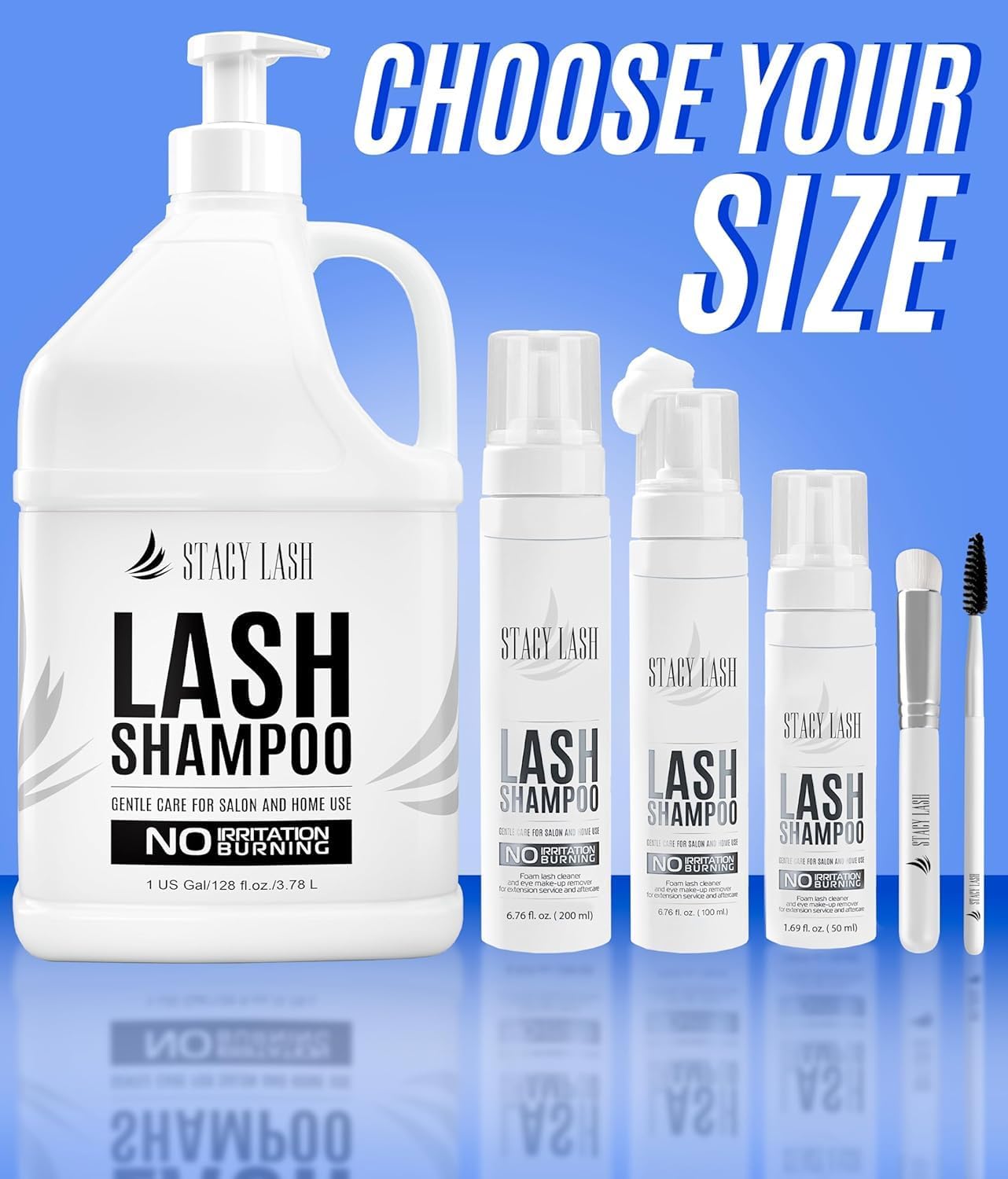 Foto 8 pulgar | Shampoo para Extensiones De Pestañas Stacy Lash 200 Ml Con Brocha - Venta Internacional