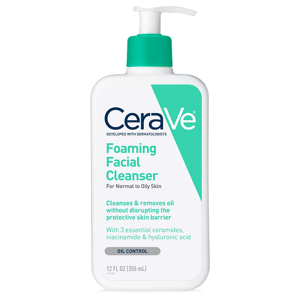 Foto 1 | Limpiador Facial Cerave Foaming Daily Face Wash, 355 Ml, Aceite - Venta Internacional.