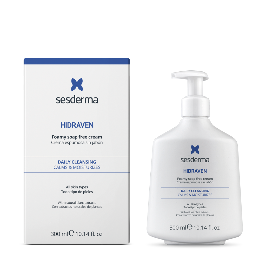 Foto 2 pulgar | Crema Espumosa Sesderma Hidraven sin Jabón 300 Ml