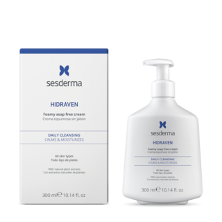 Foto 1 | Crema Espumosa Sesderma Hidraven sin Jabón 300 Ml