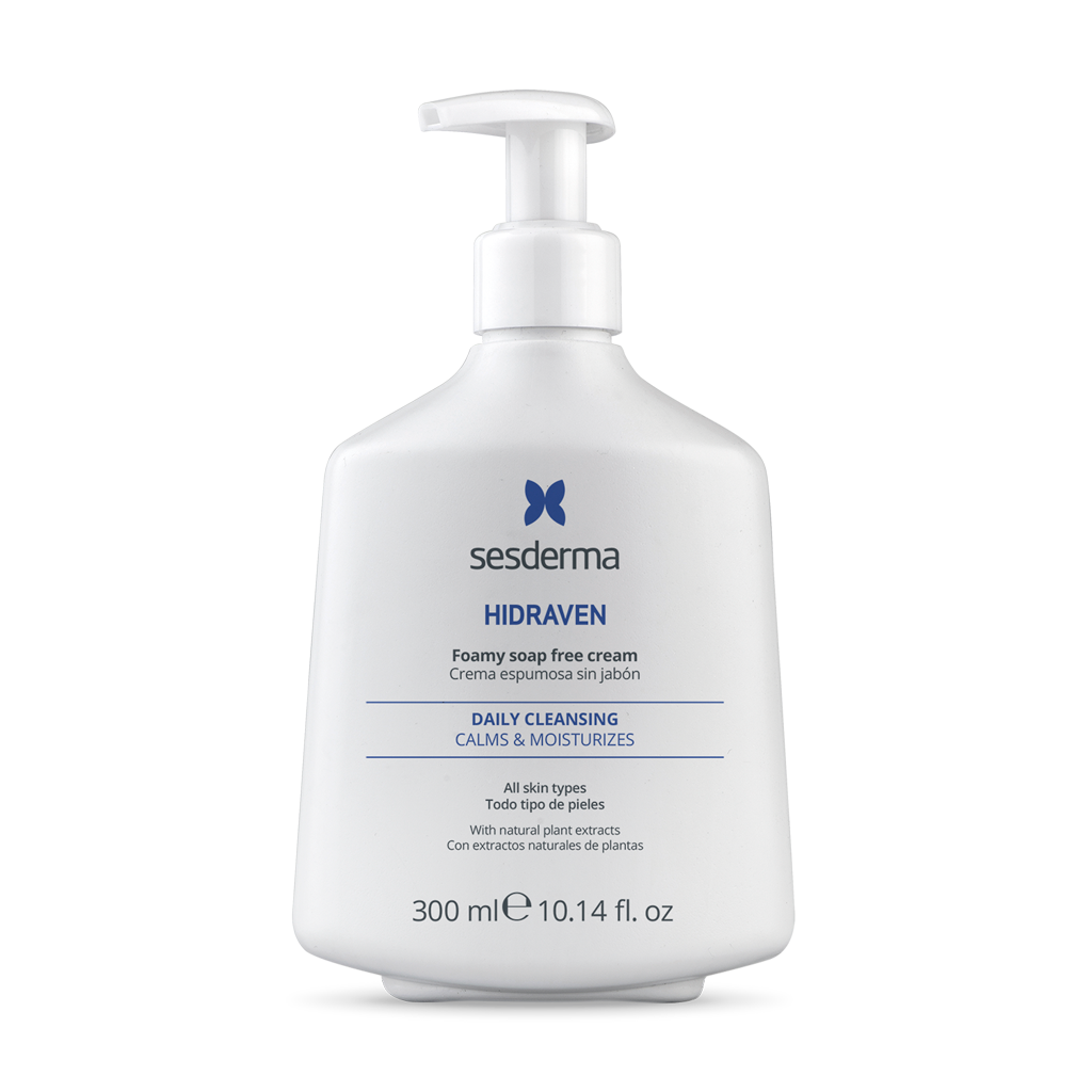 Foto 3 pulgar | Crema Espumosa Sesderma Hidraven sin Jabón 300 Ml