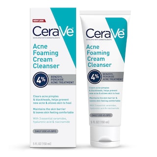 Foto 1 | Crema Limpiadora Espumosa Para Acné Face Wash Cerave, 150 Ml Con Peróxido De Benzoilo Al 4% - Venta Internacional.