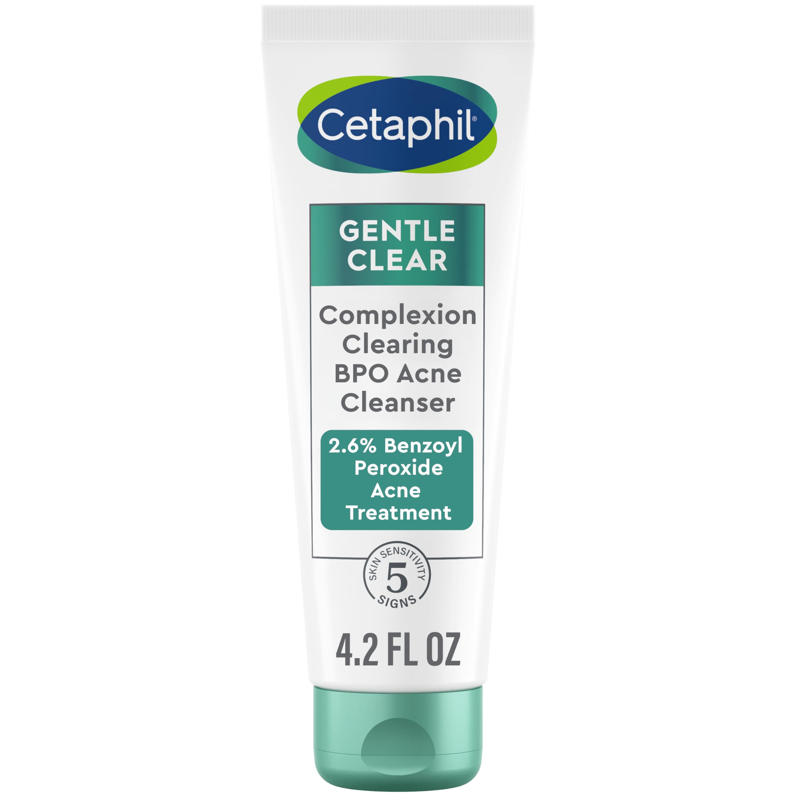 Limpiador Cetaphil Gentle Clear Complexion Con 2,6% De Bpo, 125 Ml - Venta Internacional.