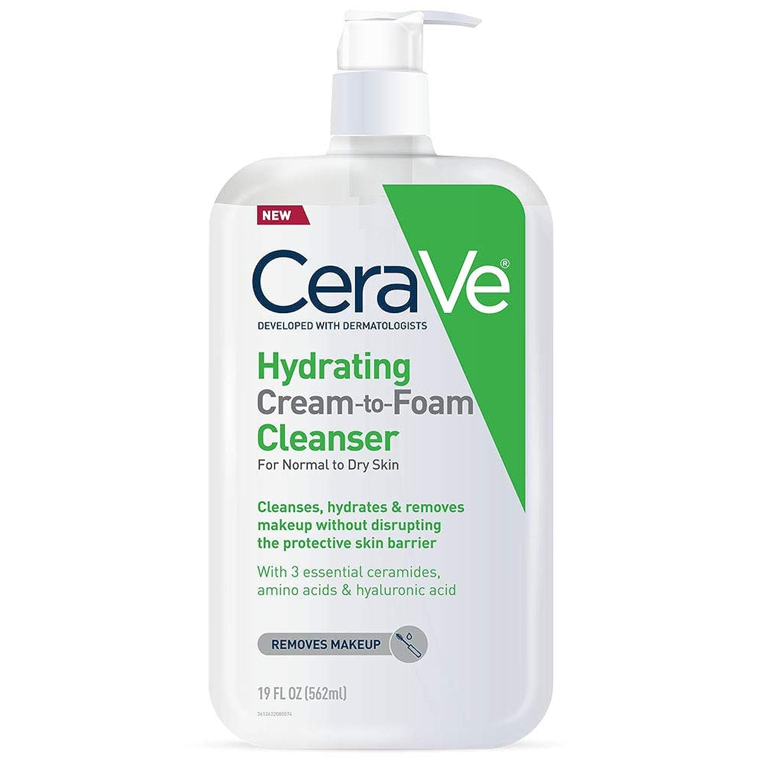 Foto 2 pulgar | Crema Hidratante Para Hacer Espuma Cleanser Cerave, 560 Ml, Con Ácido Hialurónico - Venta Internacional.