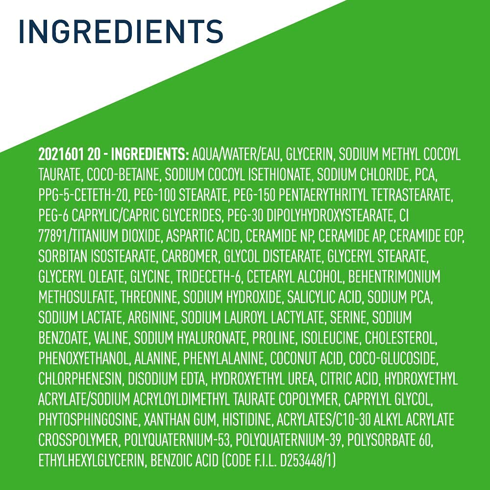 Foto 8 pulgar | Crema Hidratante Para Hacer Espuma Cleanser Cerave, 560 Ml, Con Ácido Hialurónico - Venta Internacional.