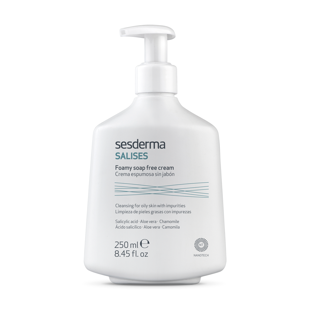 Foto 3 pulgar | Sesderma Salises Crema Espumosa Sin Jabón Pieles Acneicas Regula El Exceso De Sebo Y Limpia Los Poros 250 Ml