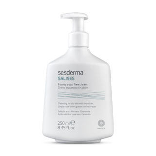 Foto 2 | Sesderma Salises Crema Espumosa Sin Jabón Pieles Acneicas Regula El Exceso De Sebo Y Limpia Los Poros 250 Ml